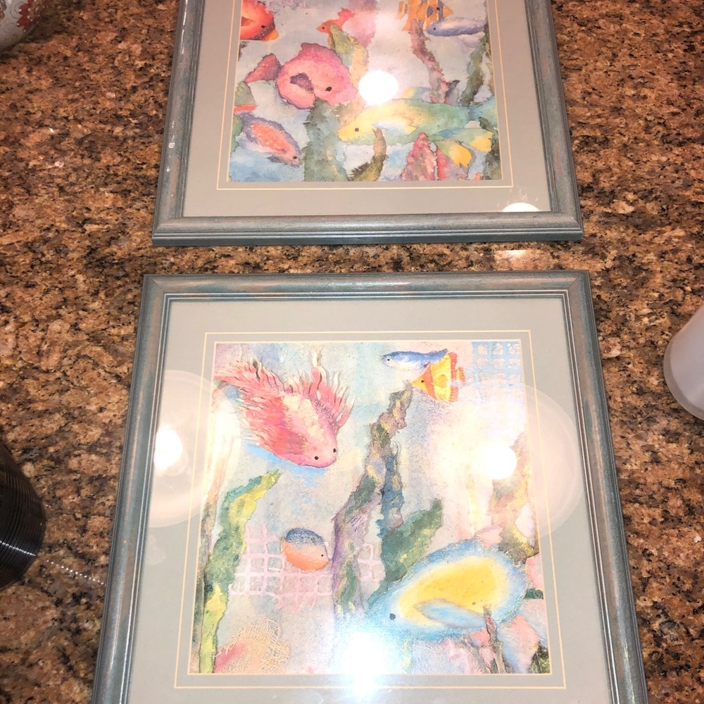 Bath Decore two 18’ diameter fish in photo.